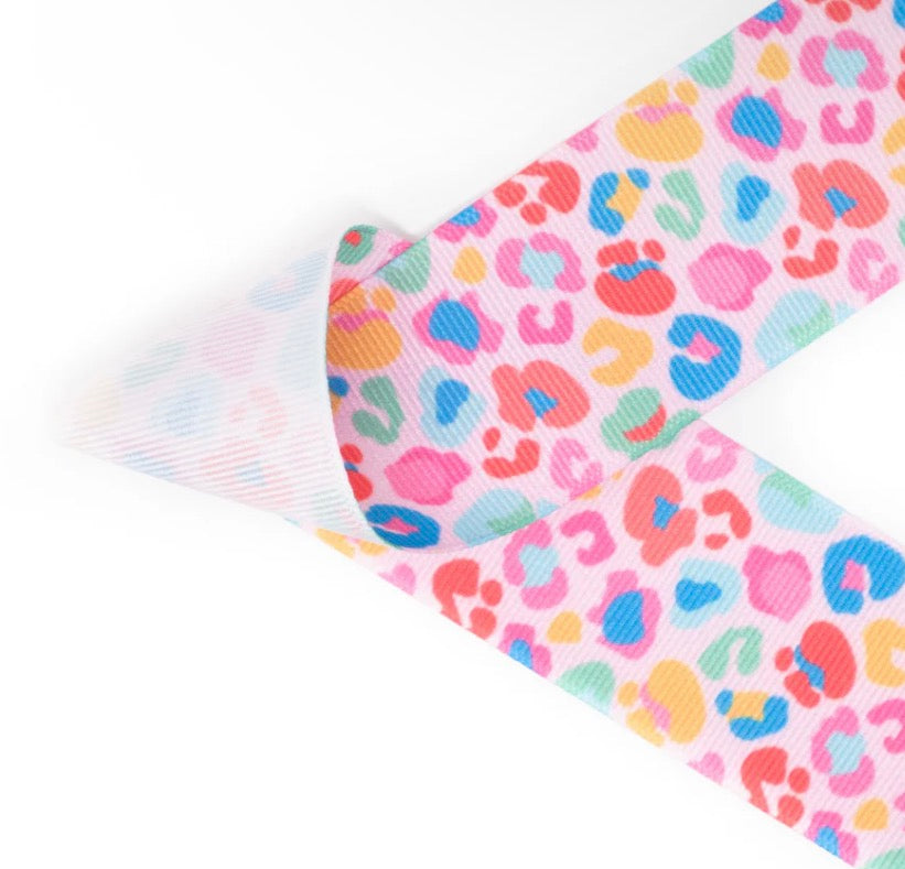 Candy Leopard Bows