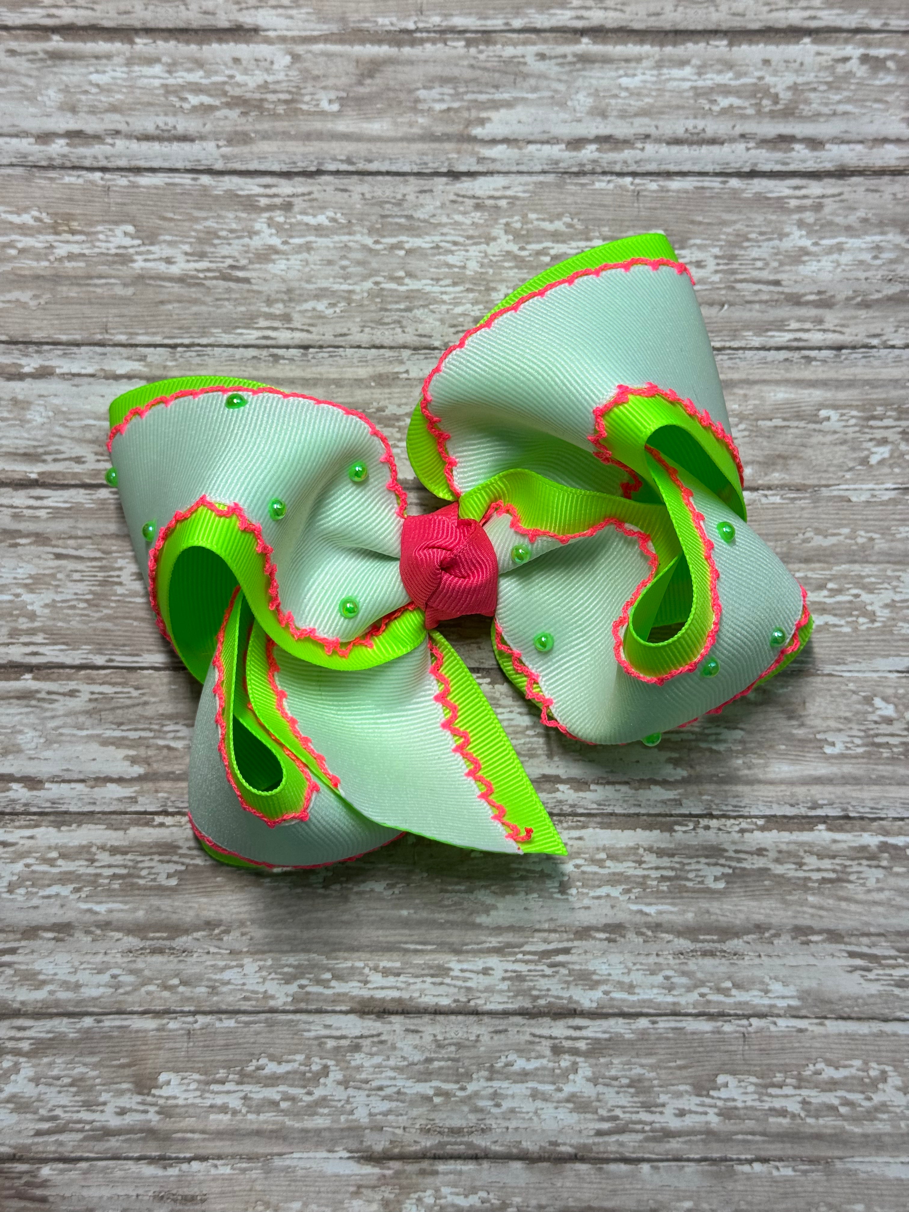 Neon Bow Drop