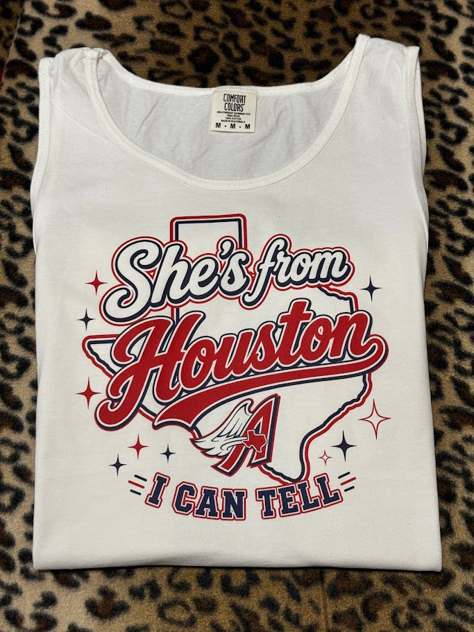 She's from "Houston Angels" I Can Tell